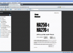 repair manual Komatsu HA270-1 with 6D125-1 Series Engine - 1