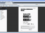 repair manual Komatsu HD465-7 with 6D170E-3 Series Engine - 1