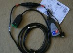 Diagnostic adapter interface ACTIA, Lexia3 (Citroen) 340.16 + PPS2000 (Peugeot) + INTERFACE - 1