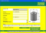 spare parts catalog Mann filter - 4