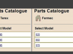 spare parts catalog Terex Fermec Parts Manuals - 2