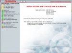repair manual Toyota Land Cruiser Station Wagon - 1