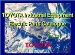 spare parts catalog Toyota Industrial Equipment v1.65 - 1