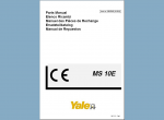spare parts catalog Yale Forklifts Parts Manuals PDF - 1